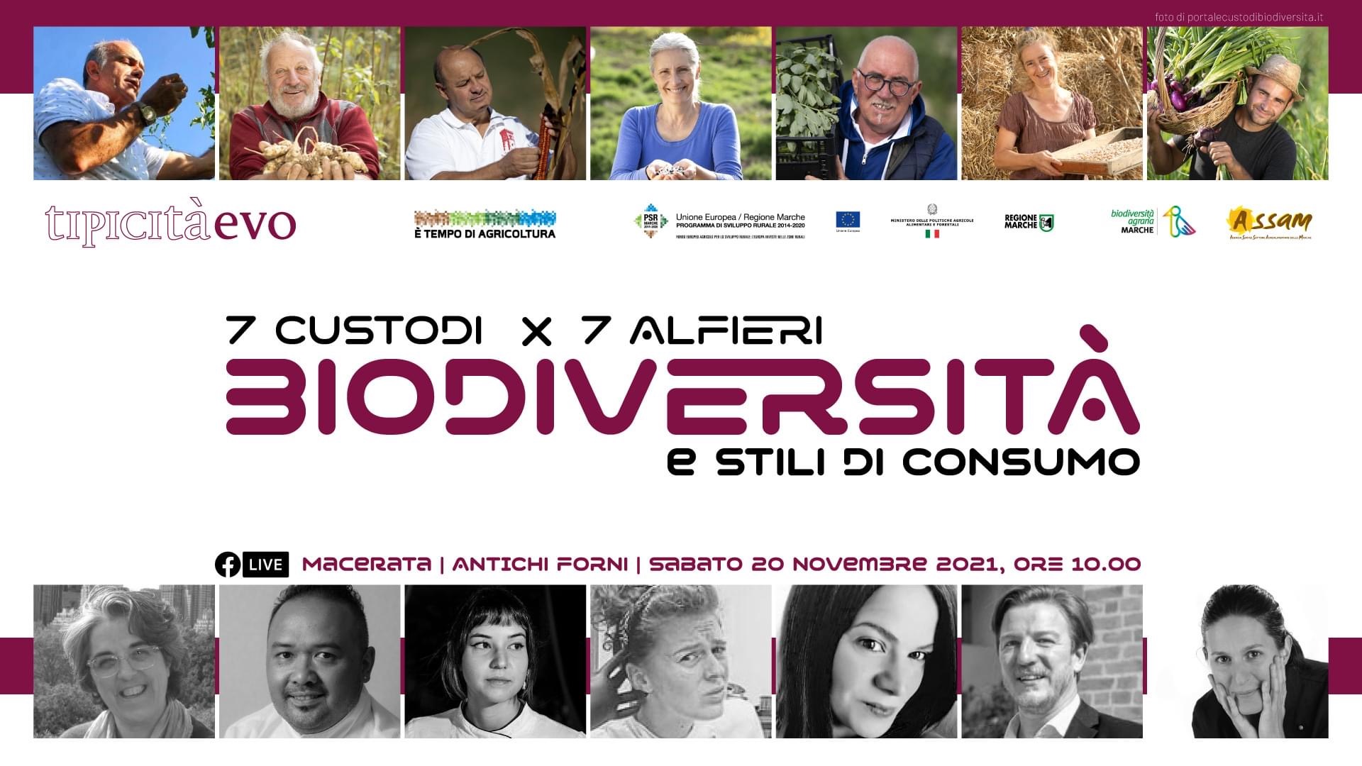 20/11/2021: Convegno “Biodiversità e stili di consumo”