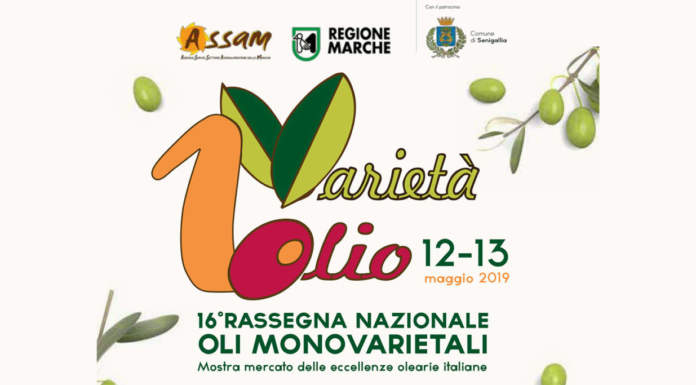 12/05/2019: 16° Rassegna Nazionale Oli Monovarietali 2019